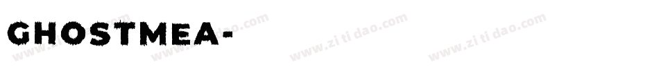 GHOSTMEA字体转换