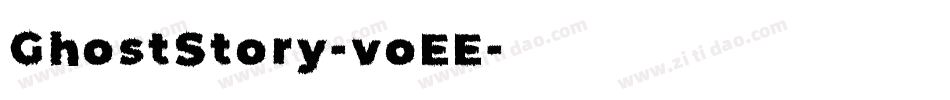 GhostStory-voEE字体转换