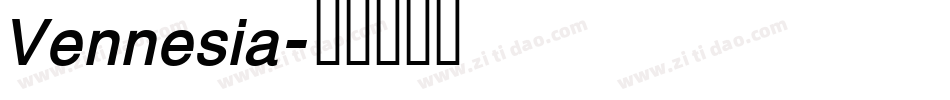 Vennesia字体转换
