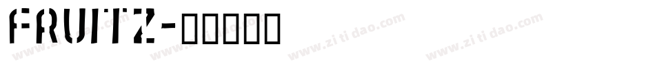 Fruitz字体转换