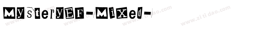 MysteryEF-Mixed字体转换