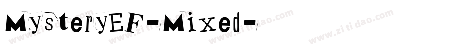 MysteryEF-Mixed字体转换