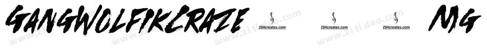 GangWolfikCraze-65Mg字体转换