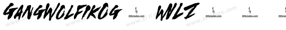 GangWolfikOg-wVLZ字体转换