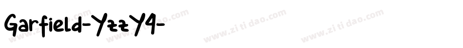 Garfield-YzzY4字体转换