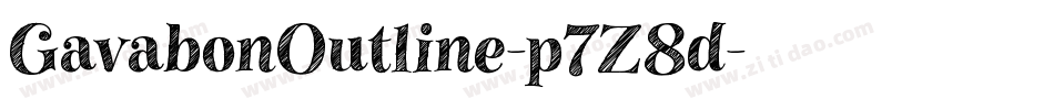 GavabonOutline-p7Z8d字体转换