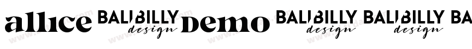 Allice-Demo字体转换
