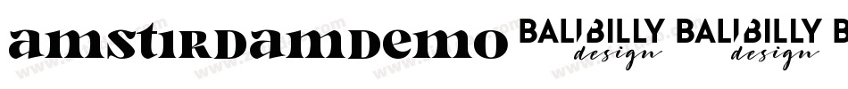 AmstirdamDemo字体转换