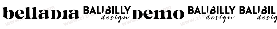 Belladia-demo字体转换