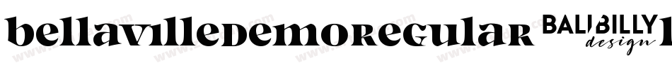 BellavilleDemoRegular-l2yX字体转换 BellavilleDemoRegular-l2yX字体转换