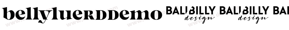 BellyluerdDemo字体转换