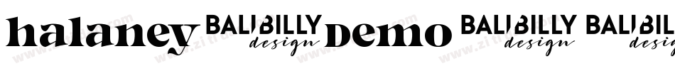 Halaney-Demo字体转换