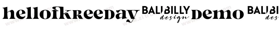 Hellofreeday-DEMO字体转换