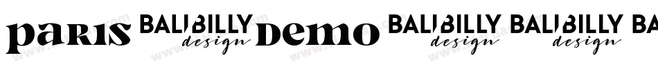 Paris-demo字体转换