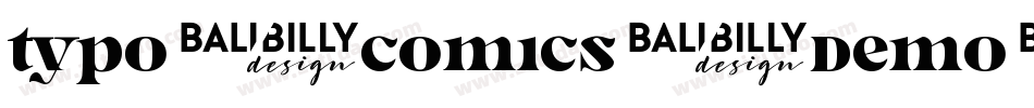 TYPO-COMICS-DEMO字体转换