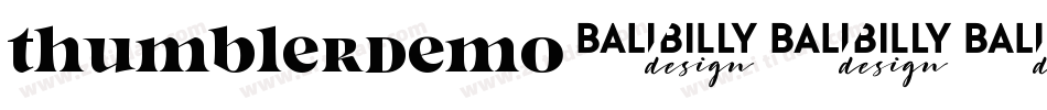 ThumblerDemo字体转换