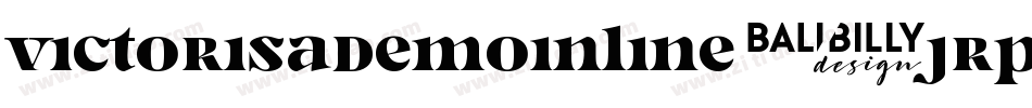 VictorisaDemoInline-JRpeo字体转换