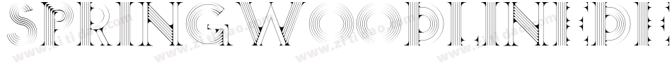 SpringwoodLineDemoRegular-ZvA8字体转换 SpringwoodLineDemoRegular-ZvA8字体转换