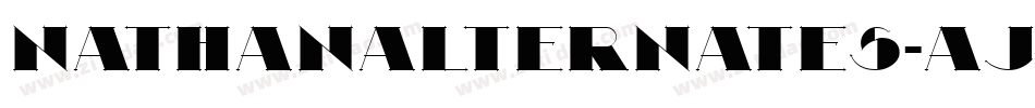 NathanAlternates-AJ56字体转换