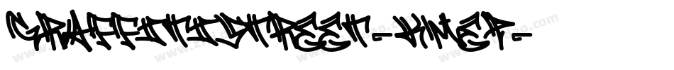 GraffitiStreet-KmEp字体转换