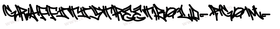 GraffitiStreetBold-Pgom字体转换 GraffitiStreetBold-Pgom字体转换