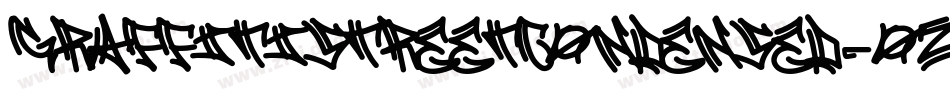 GraffitiStreetCondensed-oz3d字体转换