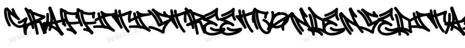 GraffitiStreetCondensedItal-BJ5d字体转换
