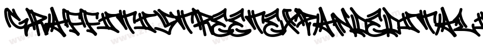 GraffitiStreetExpandedItalic-EM9W字体转换