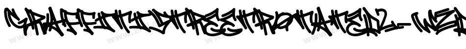 GraffitiStreetRotated2-wzdZ字体转换 GraffitiStreetRotated2-wzdZ字体转换
