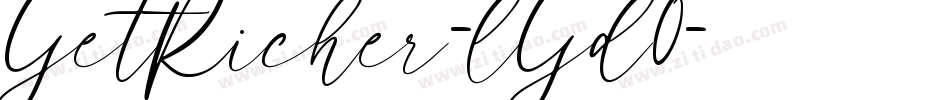 GetRicher-lGd0字体转换