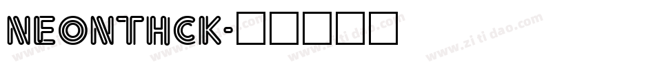 NEONTHCK字体转换