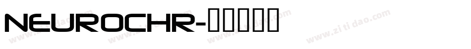 NEUROCHR字体转换