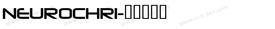 NEUROCHR1字体转换