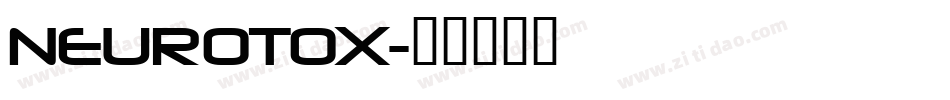 NEUROTOX字体转换