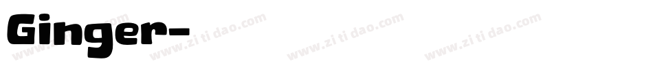 Ginger字体转换