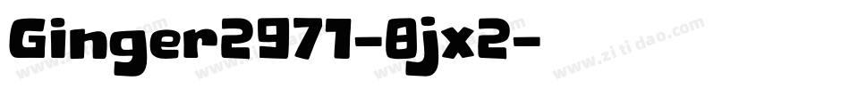 Ginger2971-8jx2字体转换