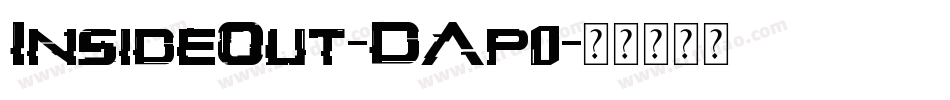 InsideOut-DAp0字体转换
