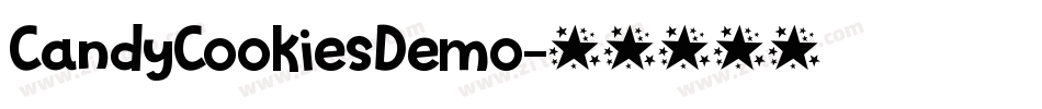 CandyCookiesDemo字体转换