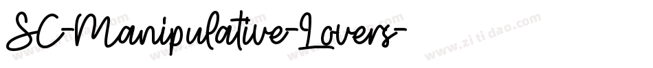SC-Manipulative-Lovers字体转换