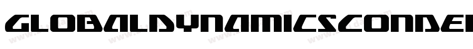 GlobalDynamicsCondensed-dRoR字体转换
