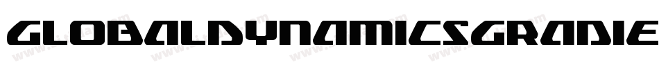 GlobalDynamicsGradientItal-omjB字体转换