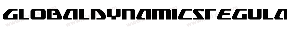 GlobalDynamicsRegular-2pr8字体转换