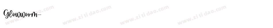 Glowworm字体转换