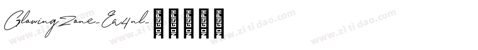 GlowingZone-Ea4nl字体转换