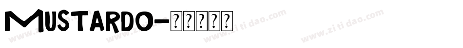 Mustardo字体转换