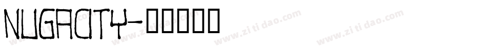 NUGACITY字体转换