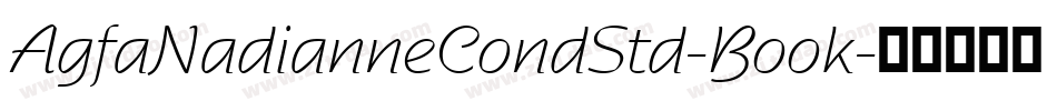 AgfaNadianneCondStd-Book字体转换