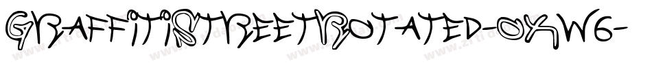 GraffitiStreetRotated-OXw6字体转换