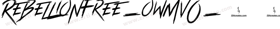 RebellionFree-owMv0字体转换 RebellionFree-owMv0字体转换