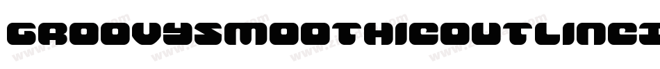 GroovySmoothieOutlineItalic-ZD6x字体转换